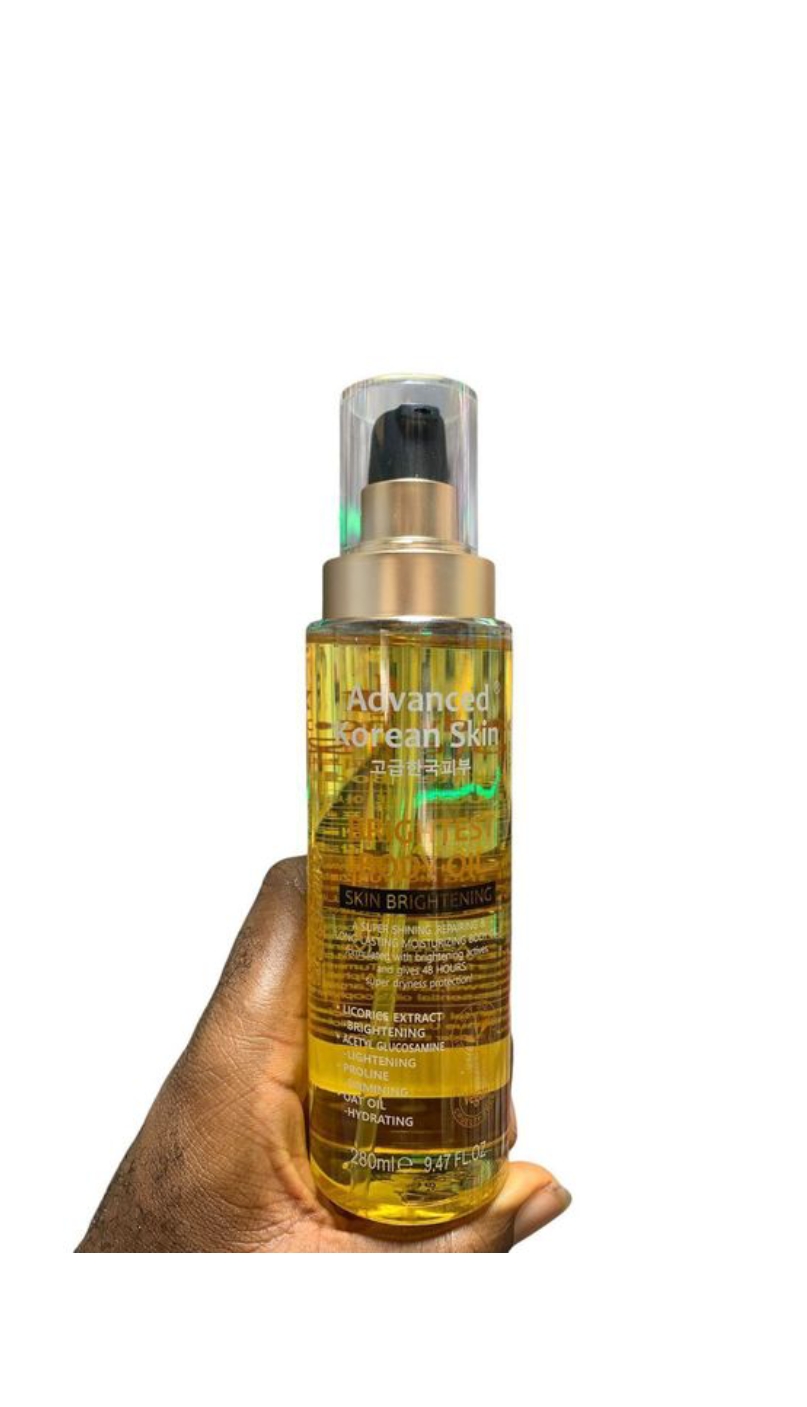 ADVANCED KOREAN SKIN BRIGHTENING BEST BODY OIL