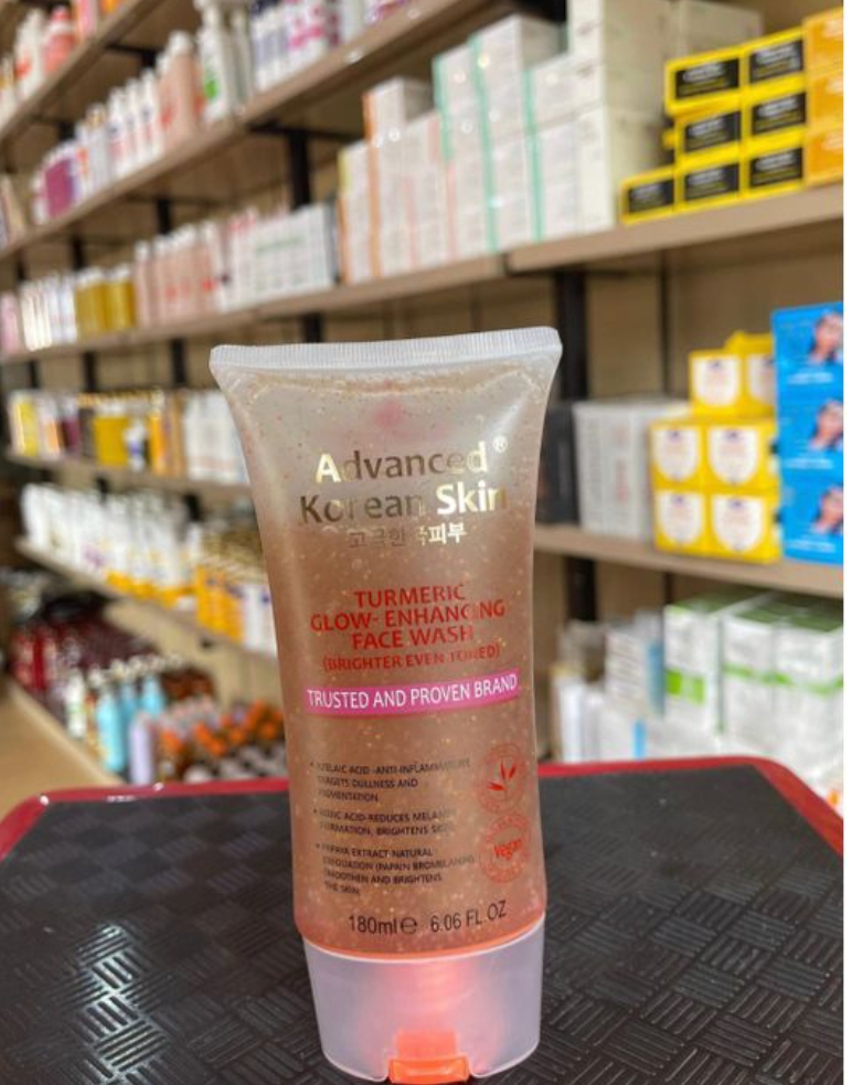 ADVANCED KOREAN  SKIN TURMERIC GLOW ENHANCING FACE