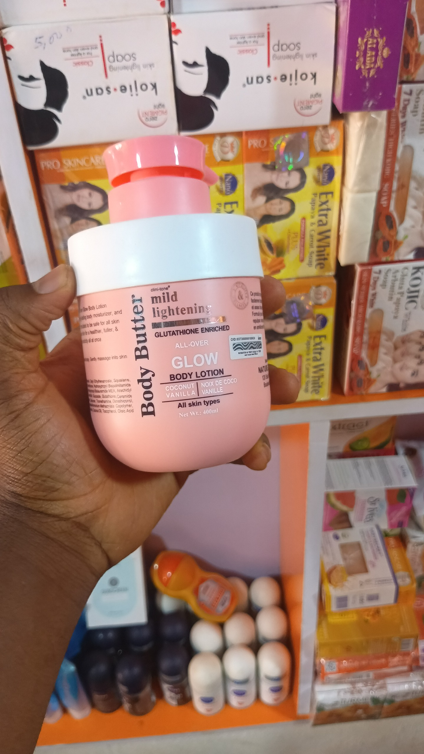 BODY BUTTER (MILD LIGHTENING)
