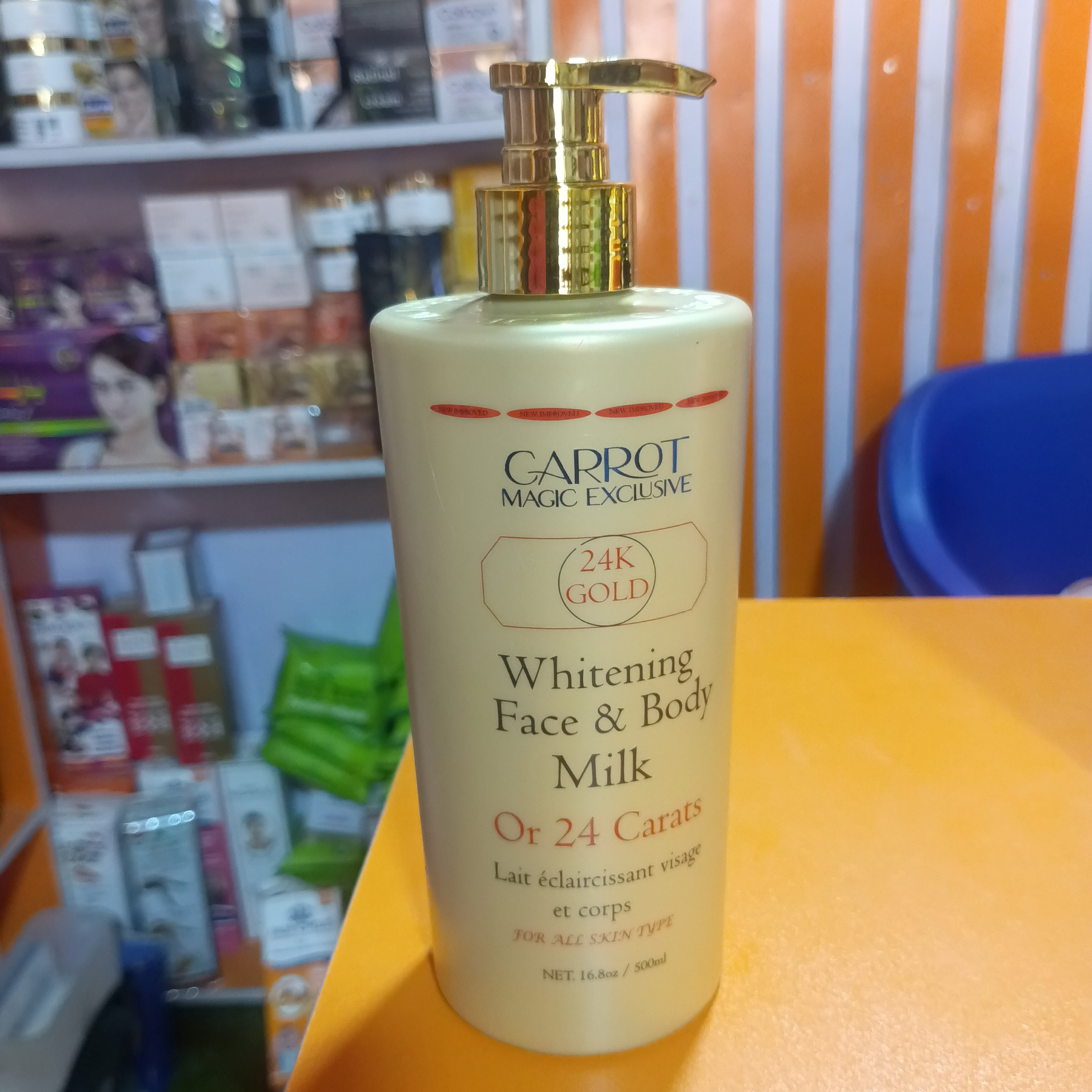 CARROT MAGIC EXCLUSIVE LOTION(24K GOLD)