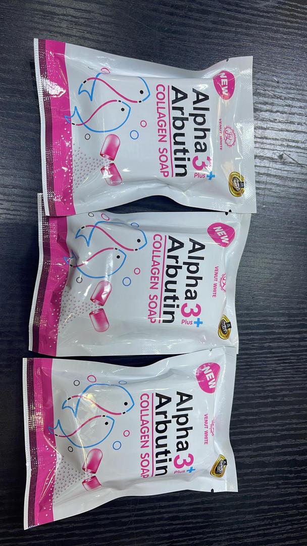 COLLAGEN ALPHA ARBUTIN SOAP