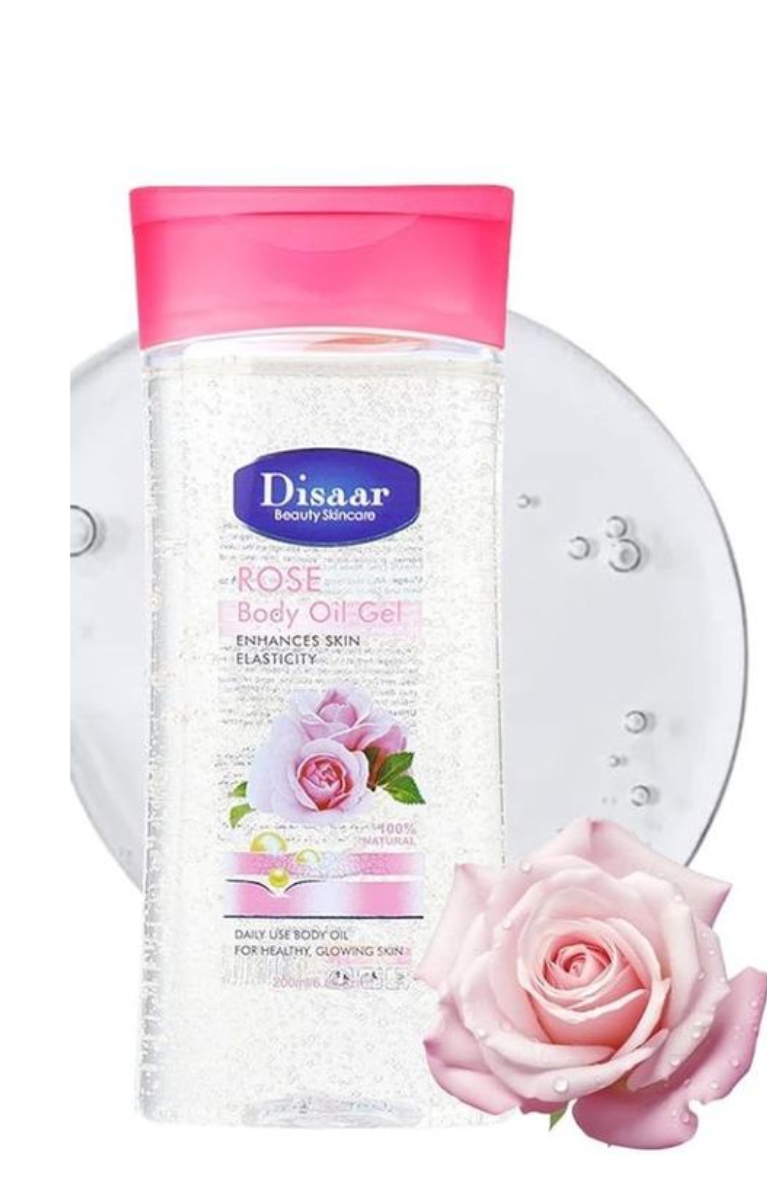 DISAAR ROSE BODY OIL GEL