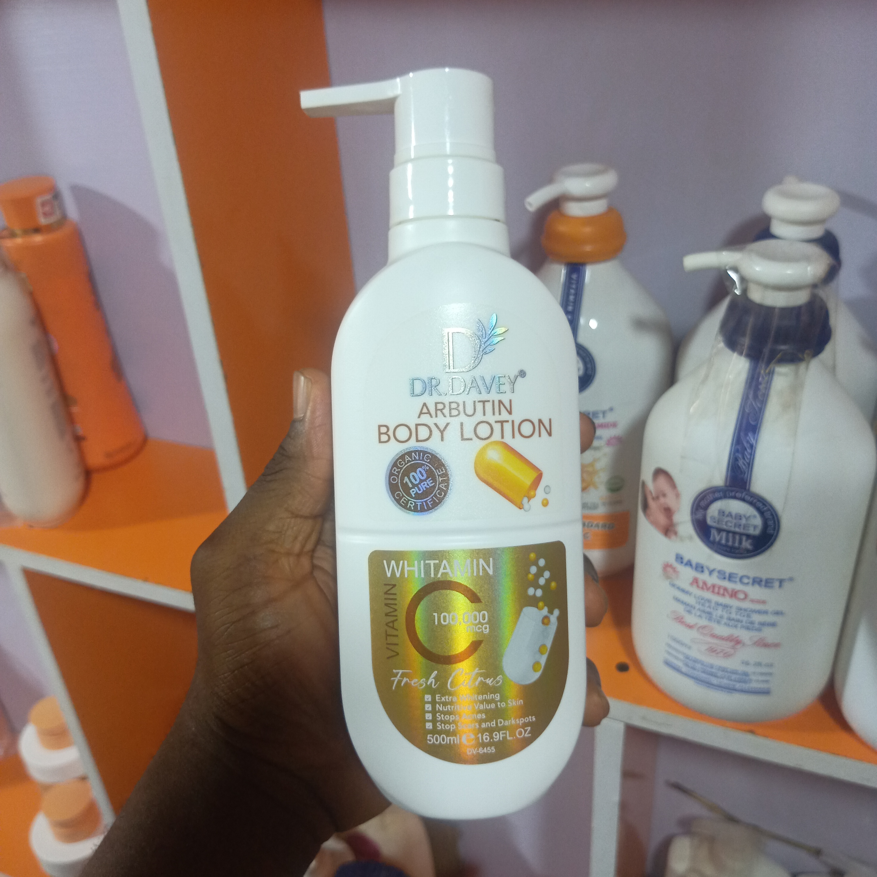 DR DAVEY LOTION (ARBUTIN)