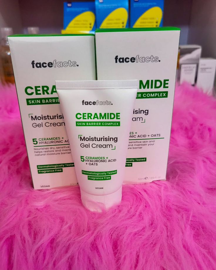 FACE FACTS CERAMIDE MOISTURISING GEL 50ML