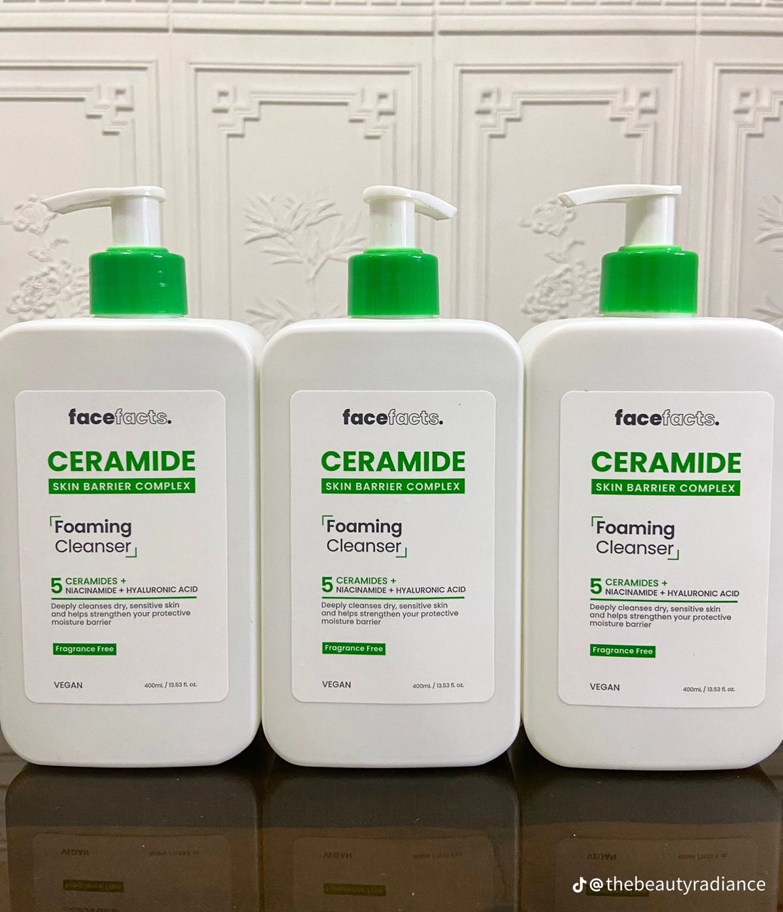 FACE FACT CERAMIDE FOAMING CLEANSER 400ml