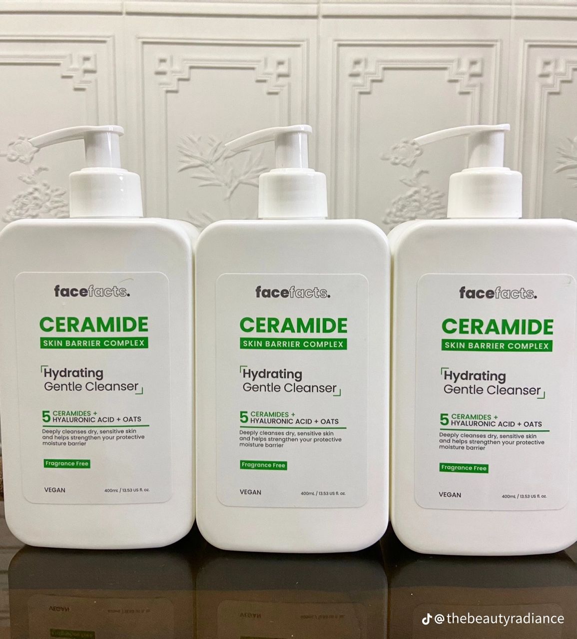 FACE FACT CERAMIDE HYDRATING GENTLE CLEANSER 400ML