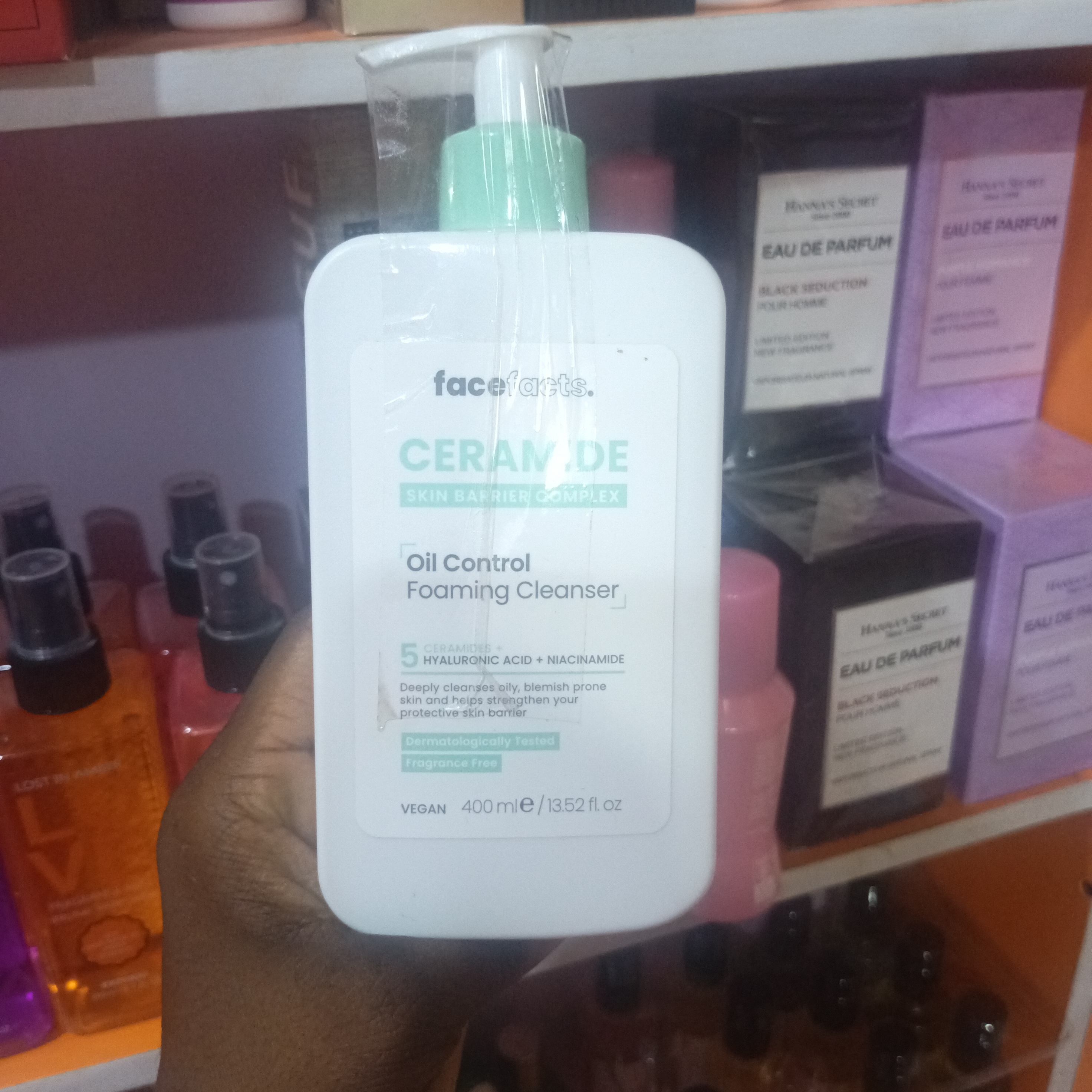 FACE FACTS CERAMIDE OIL FOAMING CLEANSER