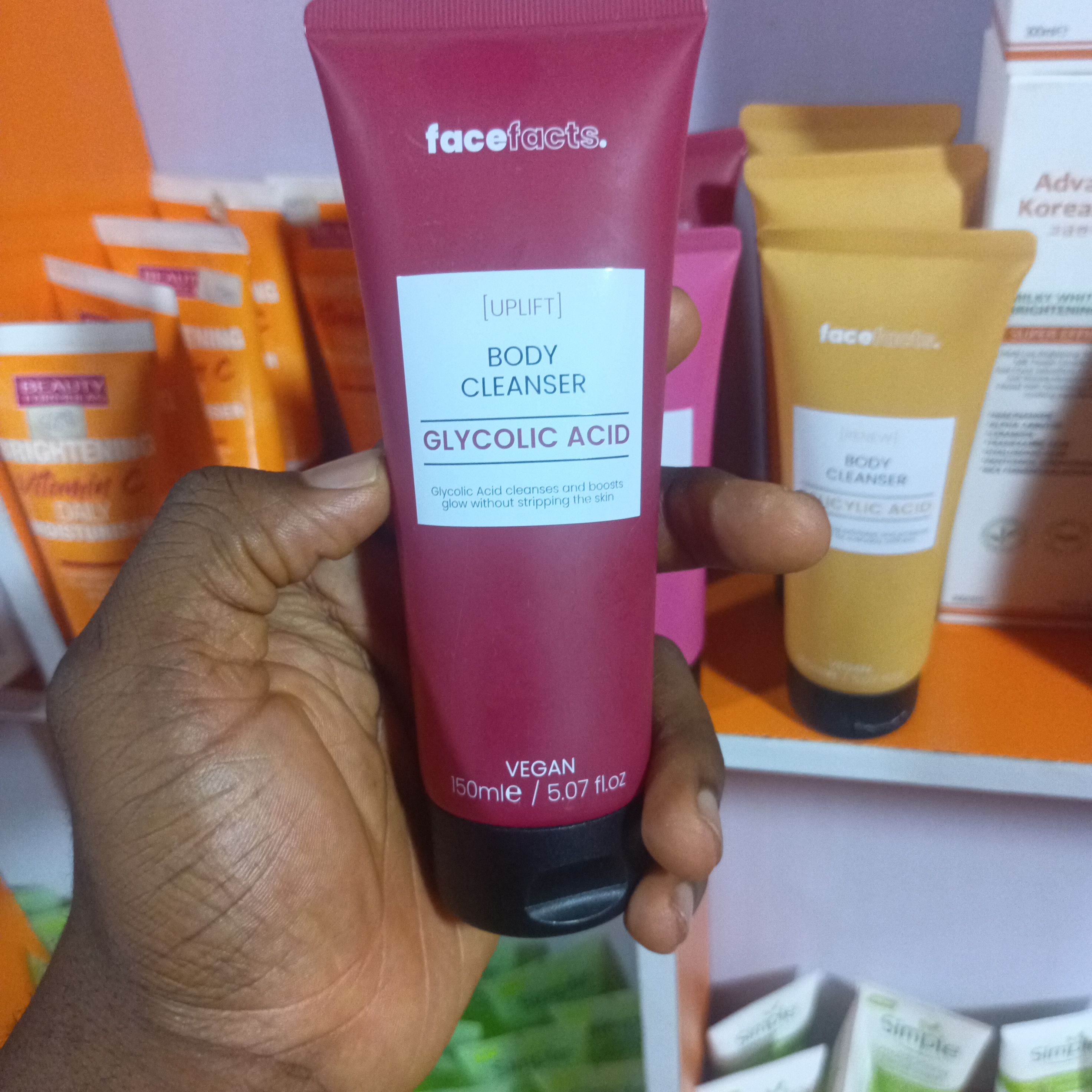 FACE FACTS ( GLYCOLIC ACID) BODY CLEANSER