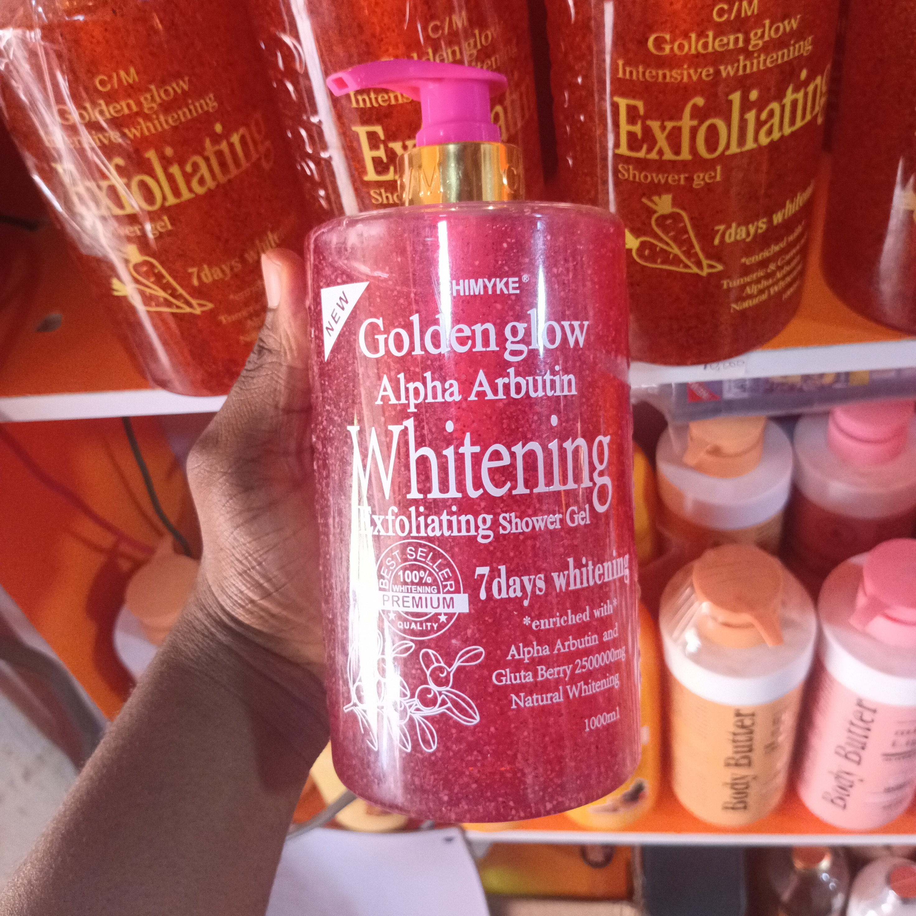 GOLDEN GLOW ALPHA ARBUTIN BATH