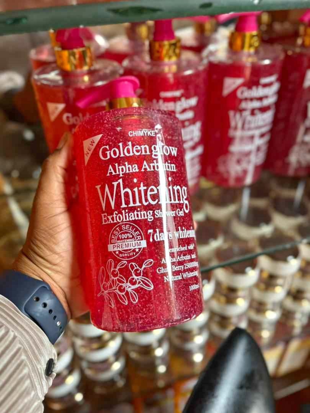GOLDEN GLOW ALPHA ARBUTIN BATH