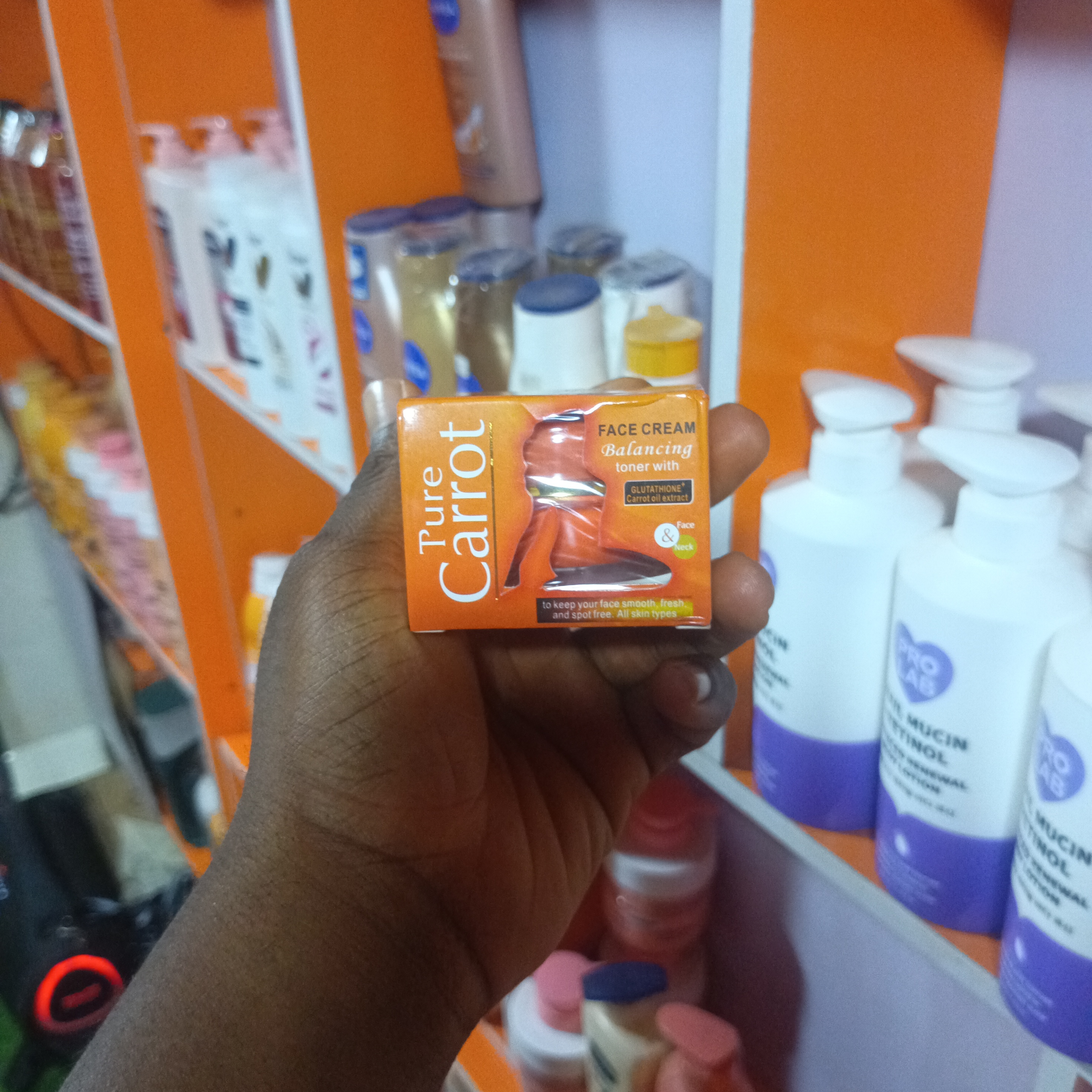 PURE CARROT (BALANCING TONER WITH GLUTATHIONE) FAC