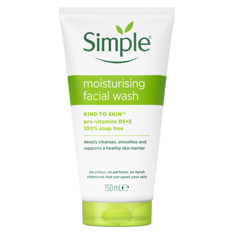 SIMPLE MOISTURIZING FACIAL WASH