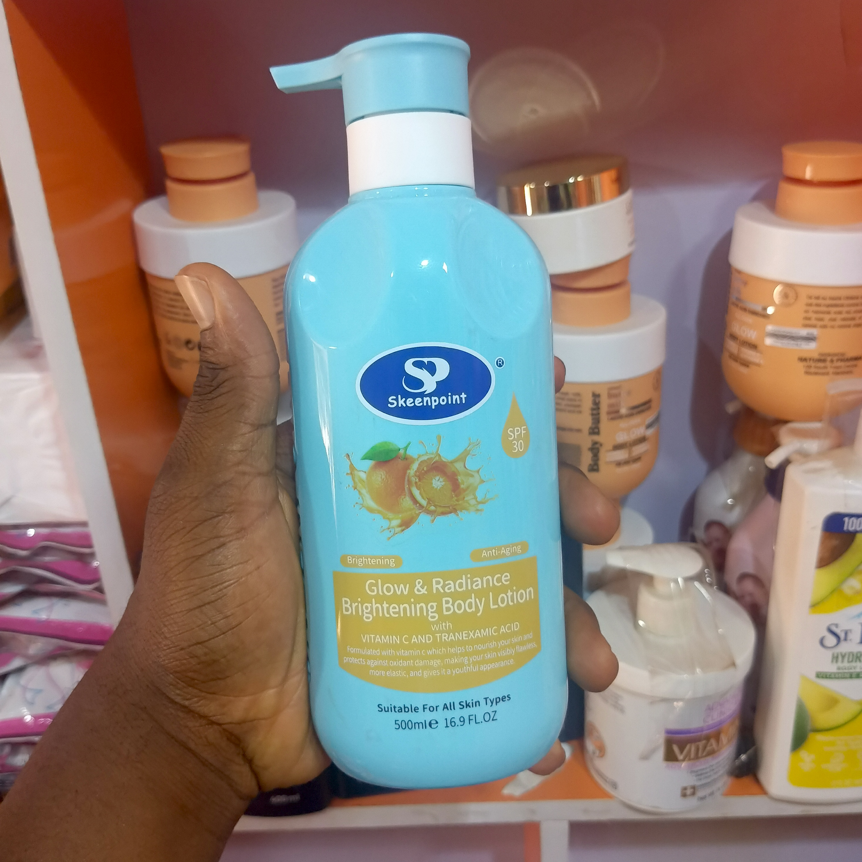 SKEENPOINT GLOW & RADIANCE BODY LOTION