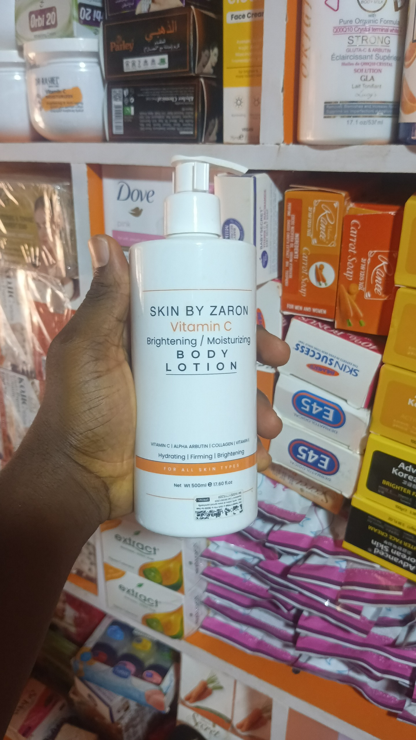 SKIN BY ZARON bODY LOTION