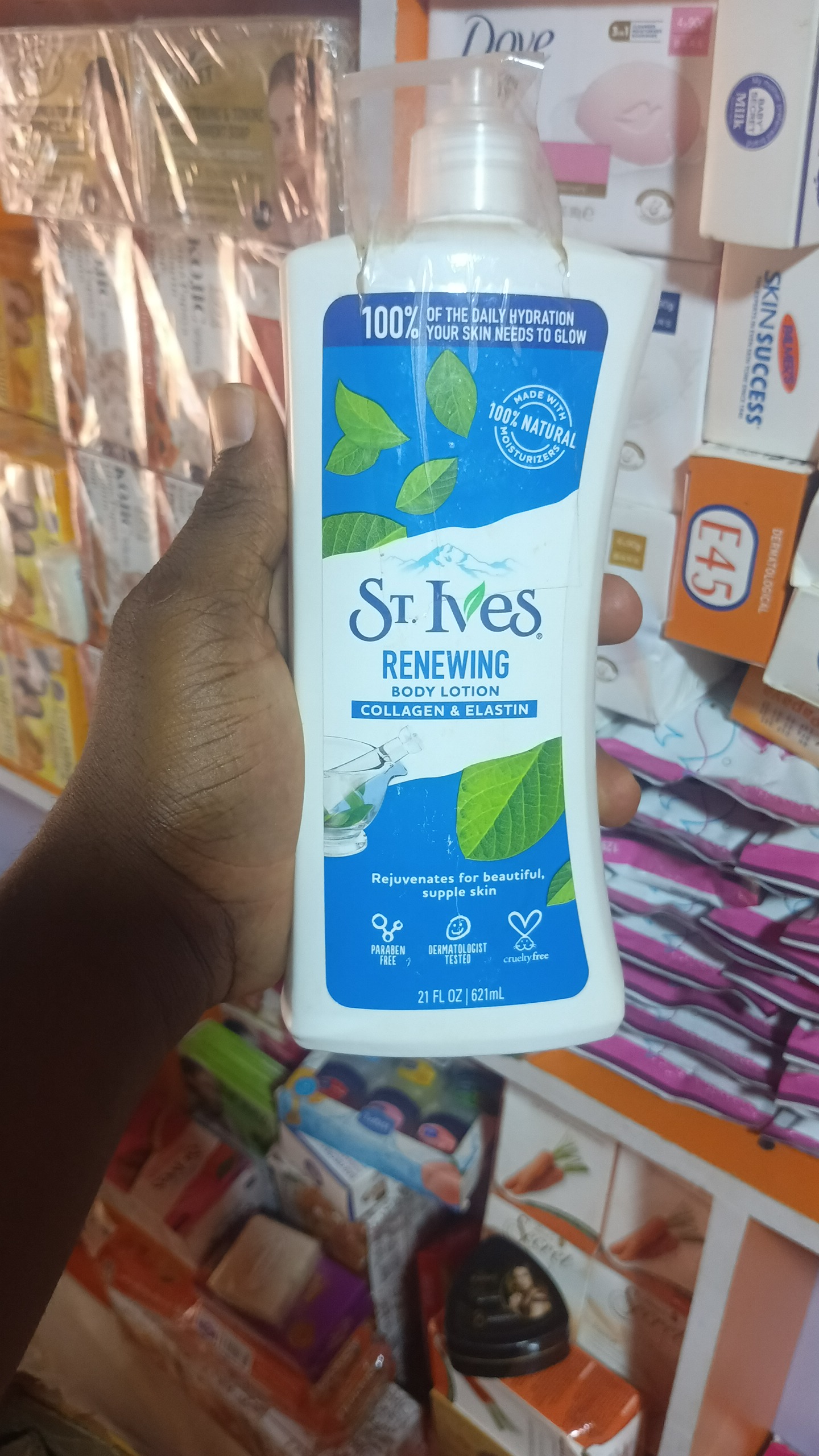 ST IVES(RENEWING LOTION)