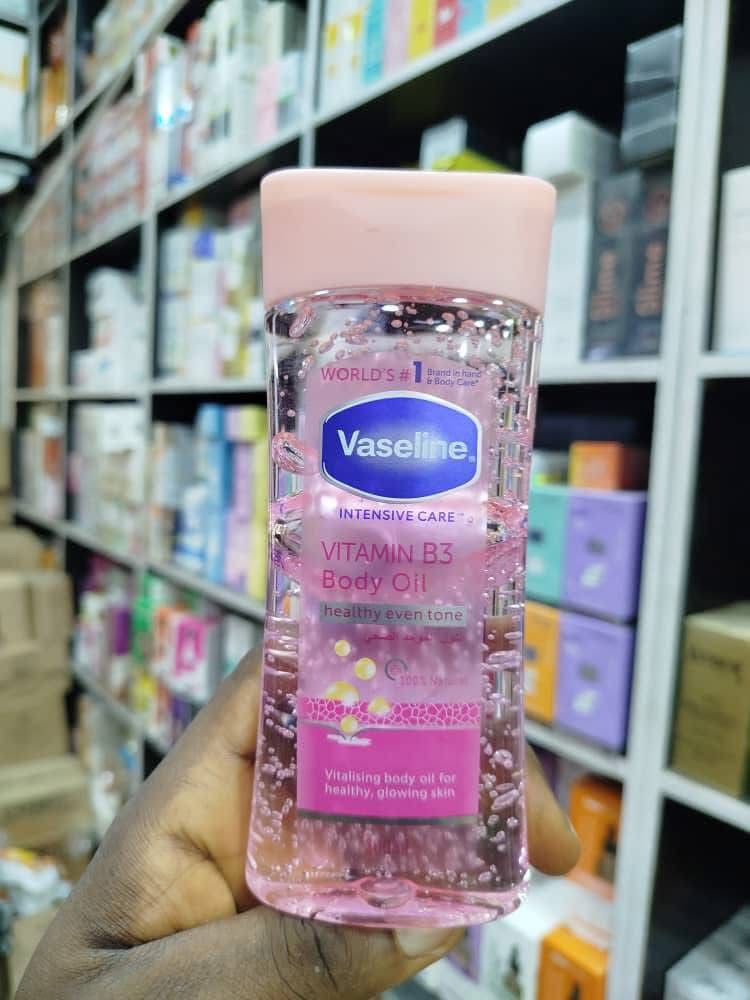 VASELINE VITAMIN B3 BODY OIL GEL