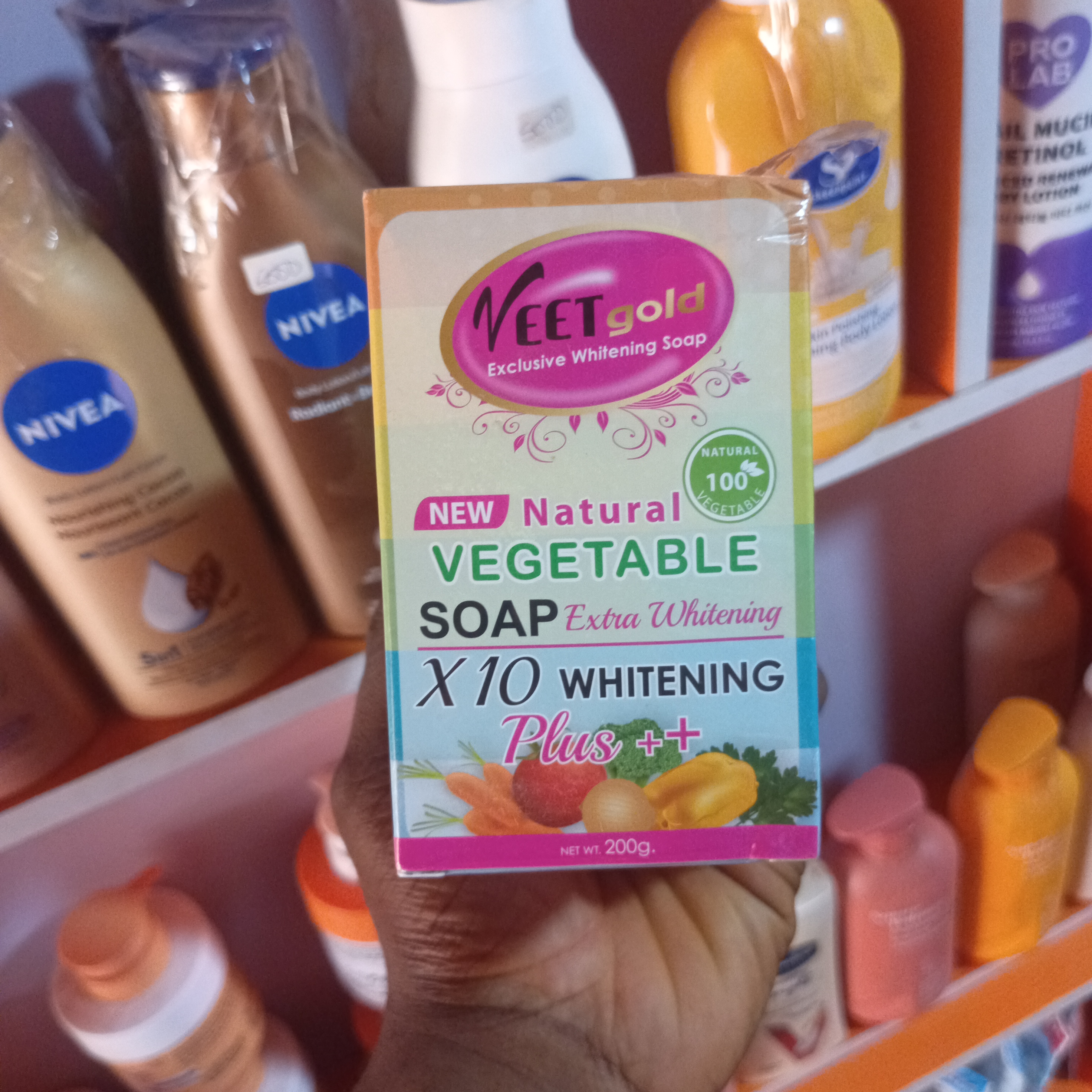 VEET GOLD NATURAL VEGETABLE SOAP
