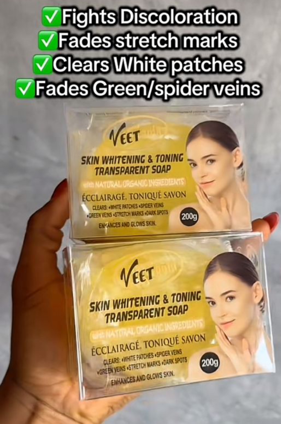 VEET GOLD SKIN WHITENING SOAP