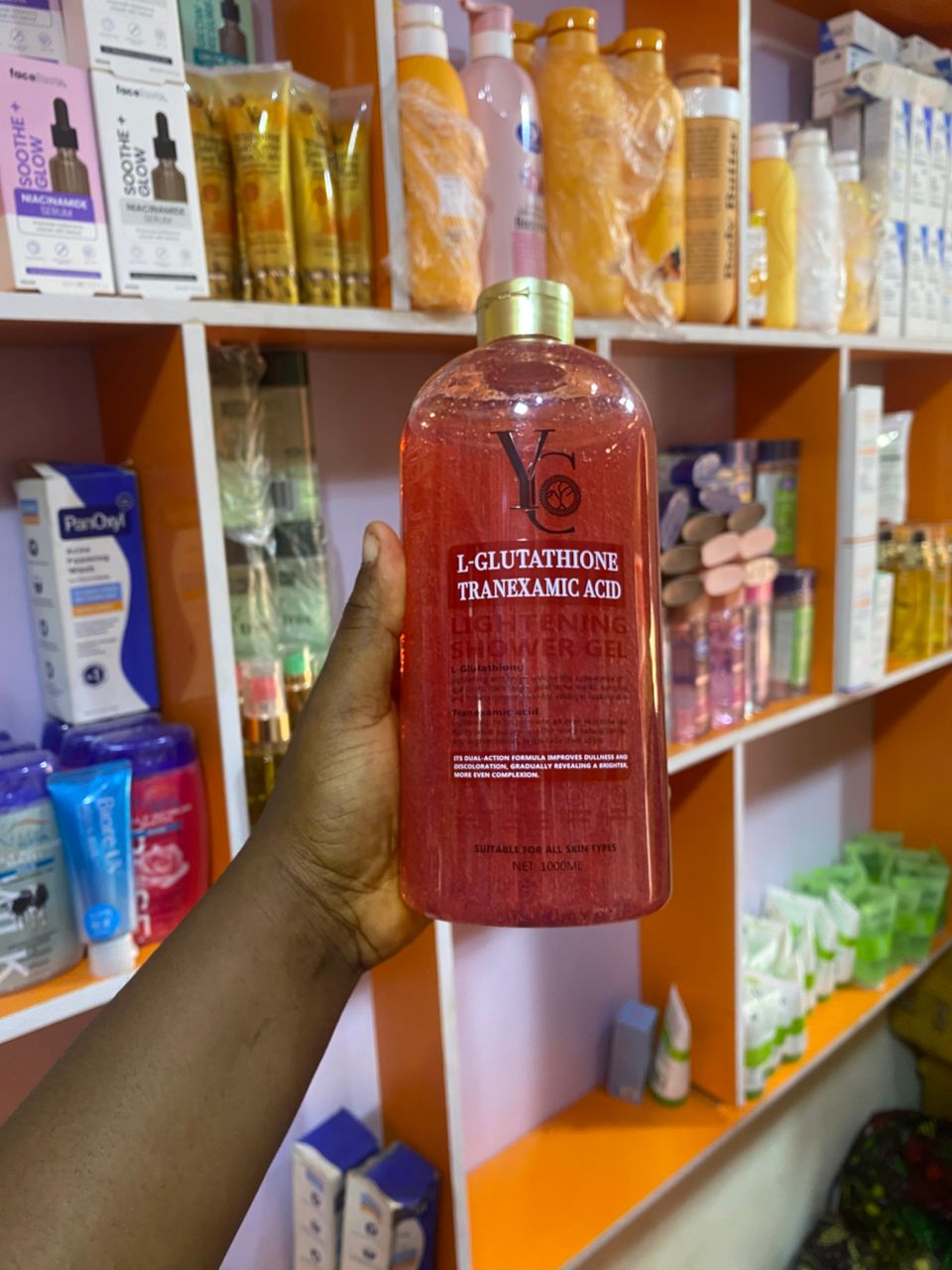 YC L-GLUTATHIONE TRANEXAMIC ACID BODY WASH